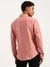 Mens Regular Fit Spread Collar Vertical Stripes Shirt