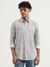 Mens Regular Spread Collar Printed Shirt