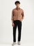 Mens Regular Spread Collar Checkered Shirt