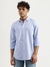 Mens Slim Spread Collar Solid Shirt