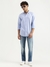 Mens Slim Spread Collar Solid Shirt