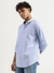 Mens Slim Spread Collar Solid Shirt