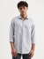 Mens Regular Semi-Cutaway Printed Shirt