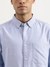 Mens Regular Button Down Textured Shirt