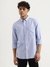 Mens Regular Button Down Textured Shirt