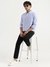 Mens Regular Button Down Textured Shirt