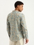 Mens Regular Fit Spread Collar Oriental Print Shirt