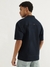 Mens Oversized Fit Resort Collar Pintuck Shirt