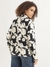 Womens Spread Collar Printed Shirt