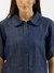 Womens Peter Pan Collar Solid Top