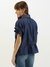 Womens Peter Pan Collar Solid Top