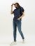 Womens Peter Pan Collar Solid Top