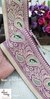 Magenta Keri & Floral Banarasi Lace