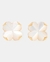 Spade Flower Studs
