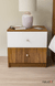 Petra Bedside Table Set of 2 - Leon Teak (DIY)