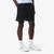 Sport Tennis Shorts In Solid Diamond Weave Taffeta