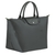 LE PLIAGE GREEN TOP HANDLE BAG GRAPHITE