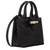 LE ROSEAU SLEEK TOP HANDLE BAG BLACK