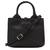 LE ROSEAU SLEEK TOP HANDLE BAG BLACK