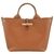 LE ROSEAU SLEEK TOP HANDLE BAG CASHEW