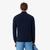 Zipped High Neck Cotton Sweater