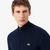 Zipped High Neck Cotton Sweater