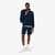 Zip-Up High Neck Interlock Sweatshirt