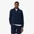 Zip-Up High Neck Interlock Sweatshirt