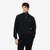 Zip-Up High Neck Interlock Sweatshirt