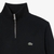 Zip-Up High Neck Interlock Sweatshirt