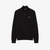 Zipped High Neck Cotton Sweater