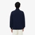 Zipped High Neck Cotton Sweater
