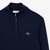 Zipped High Neck Cotton Sweater