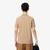 Stretch Piqué Stripe Collar T-shirt