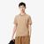 Stretch Piqué Stripe Collar T-shirt