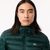 Water Repellent Hood Quilted Puffed Jacket