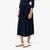 Long Pleated Elasticated Waist Skirt