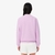 Women's Relaxed Fit Piqué Crew Neck Sweatshirt