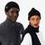 Rib Knit Brushed Wool Beanie