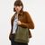 Natural Grain Leather Bleecker Bucket Bag