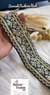 Emerald Green Embroidered Trim