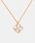 Spade Flower Mini Pendant