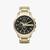 Black Stainless Steel Round Watch
