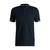 Mercerised-Cotton Polo Shirt with Rubberised Logo