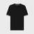 Cotton-Jersey T-Shirt with Striped Cuffs