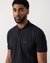 Paddy Polo Shirt In Cotton Pique With Logo Undercollar