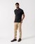 Paddy Polo Shirt In Cotton Pique With Logo Undercollar