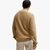 Ribbed Structure Smiley Logo Cotton Sweater