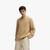 Ribbed Structure Smiley Logo Cotton Sweater