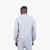 Cotton-Terry Zip-Up Sweatshirt With Blue Logo Label